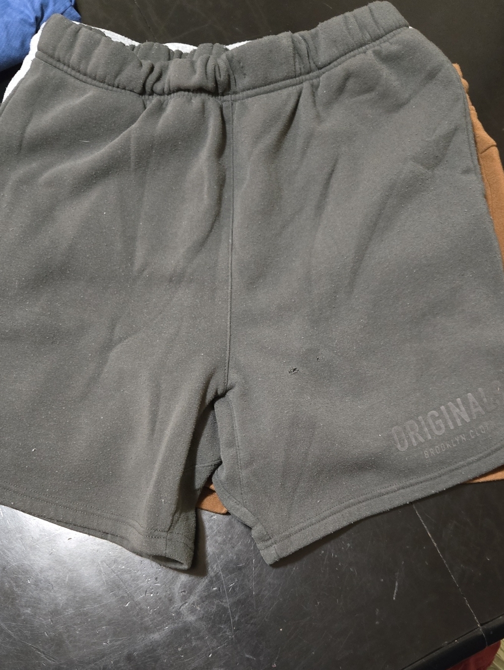 Brooklyn Cloth Kids Shorts - Blue, Gray, Olive & Brown - Picture 6 of 11